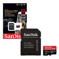 SanDisk 32GB 100Mb/s Ext Pro MicroSDHC UHS-I CF Hafıza Kartı Adaptörlü