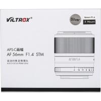 Viltrox AF 56mm f/1.4 XF Lens for Fujifilm X Silver